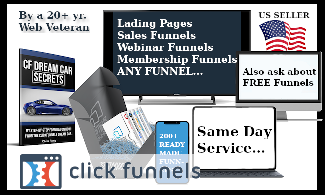 I will recreate any clickfunnels sales funnel